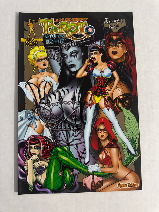TAROT WITCH OF THE BLACK ROSE #54 VF/NM Jim Balent Cover