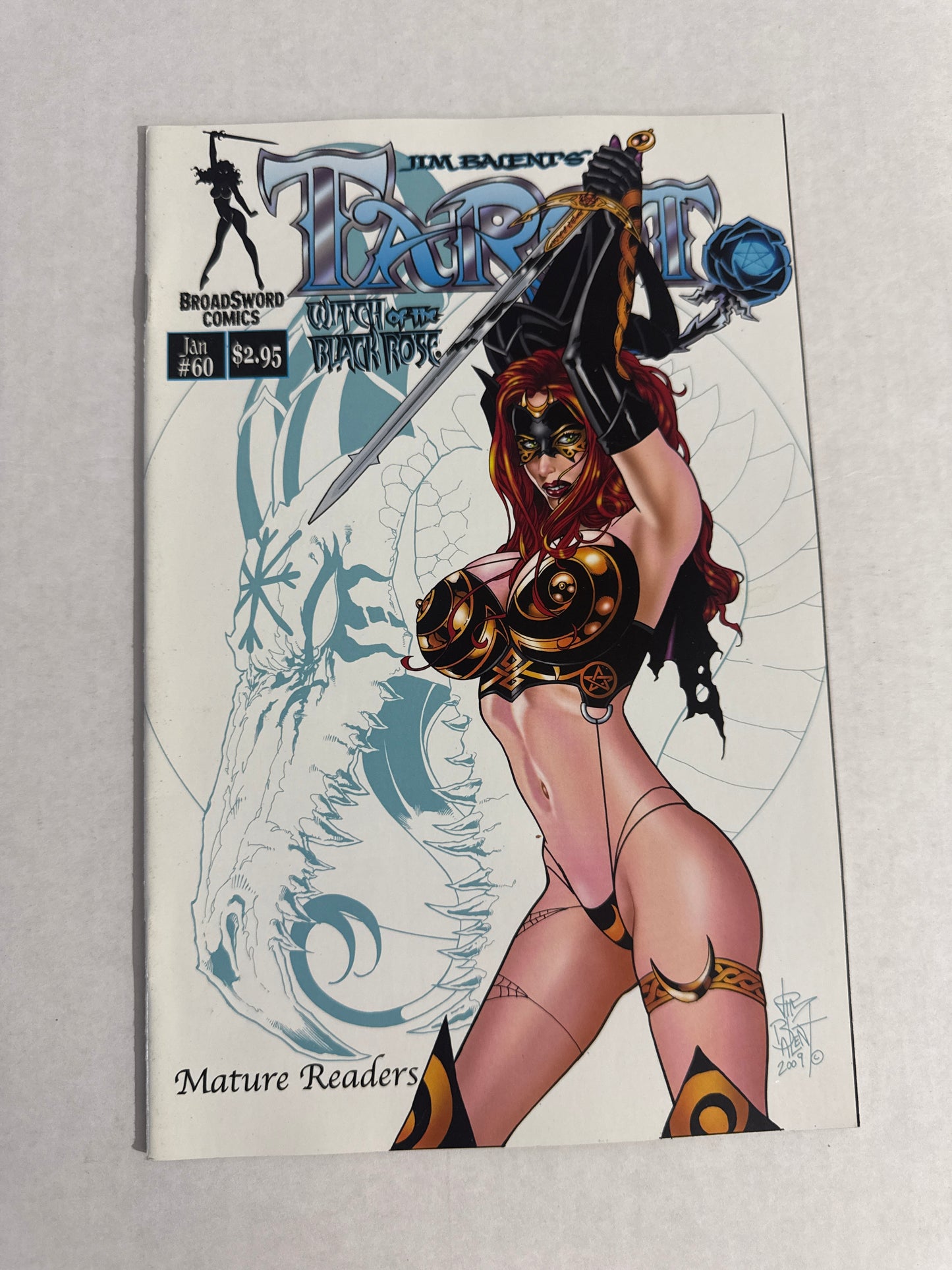 TAROT WITCH OF THE BLACK ROSE #60 VF/NM Jim Balent B Variant
