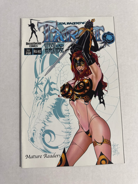 TAROT WITCH OF THE BLACK ROSE #60 VF/NM Jim Balent B Variant
