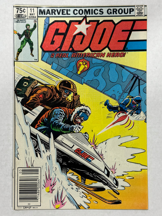 GI JOE A Real American Hero #11 NM- CANADIAN PRICE VARIANT 1ST APPEARANCE
