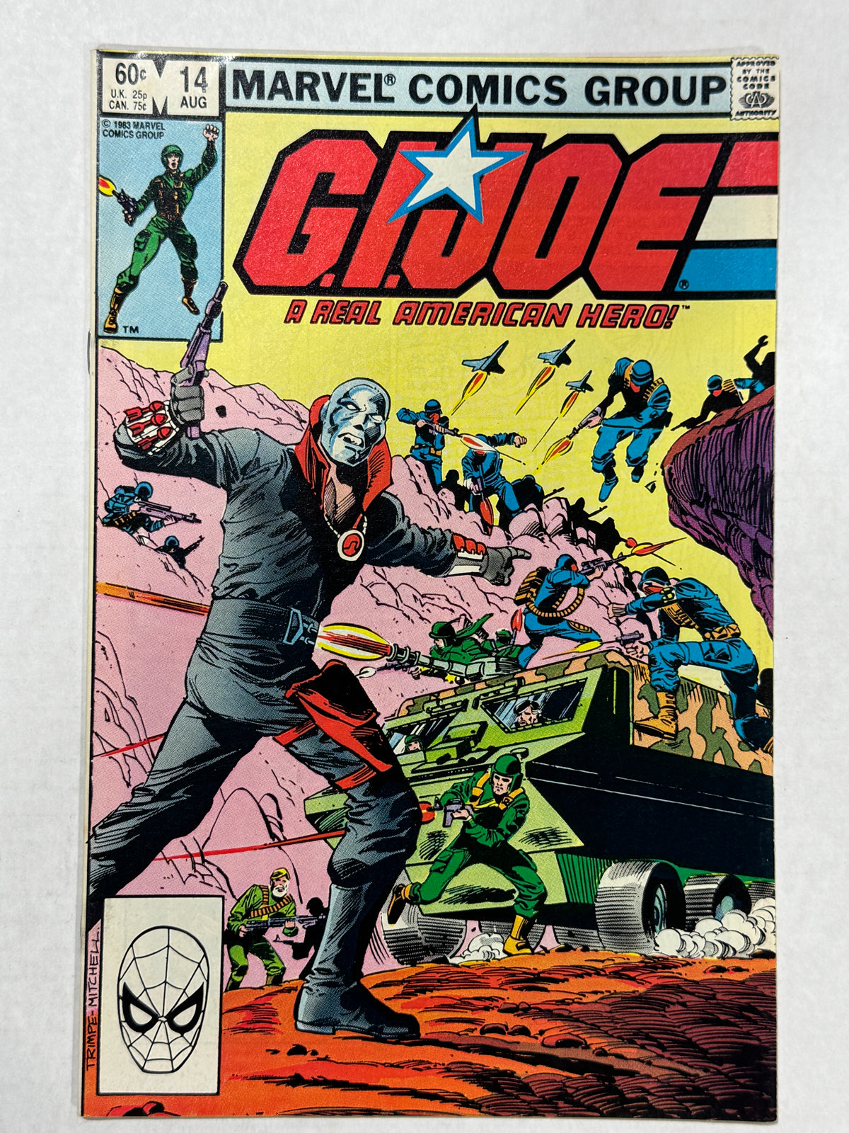 GI JOE A Real American Hero #14 NM- CANADIAN PRICE VARIANT 1ST APPEARANCE