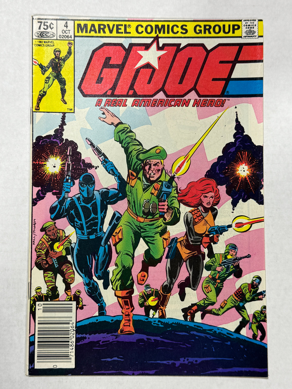 GI JOE A Real American Hero #4 VF/NM CANADIAN PRICE VARIANT