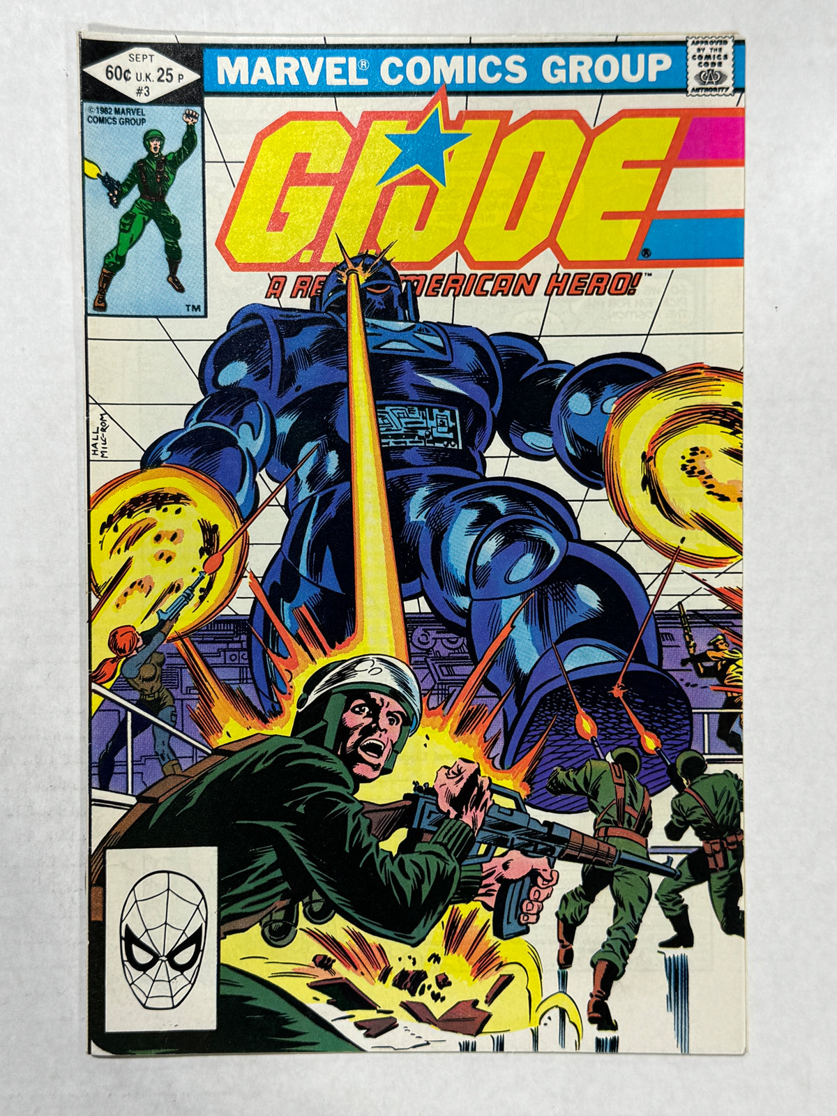 GI JOE A Real American Hero #3 VF+