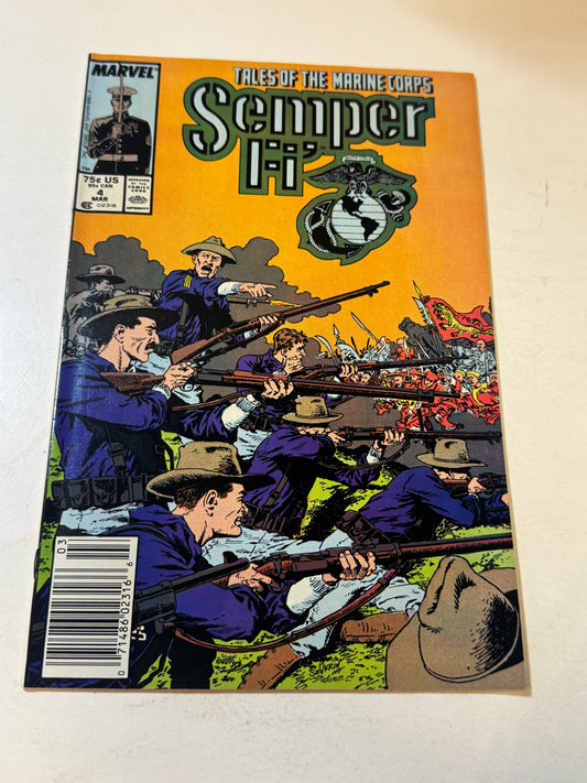 SEMPER-FI #4 VF NEWSSTAND