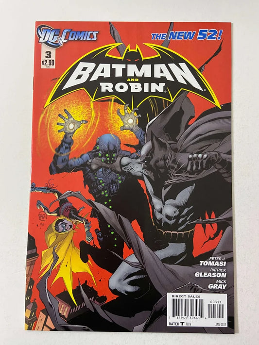 BATMAN & ROBIN #3 Vol 2 NM Patrick Gleason Cover