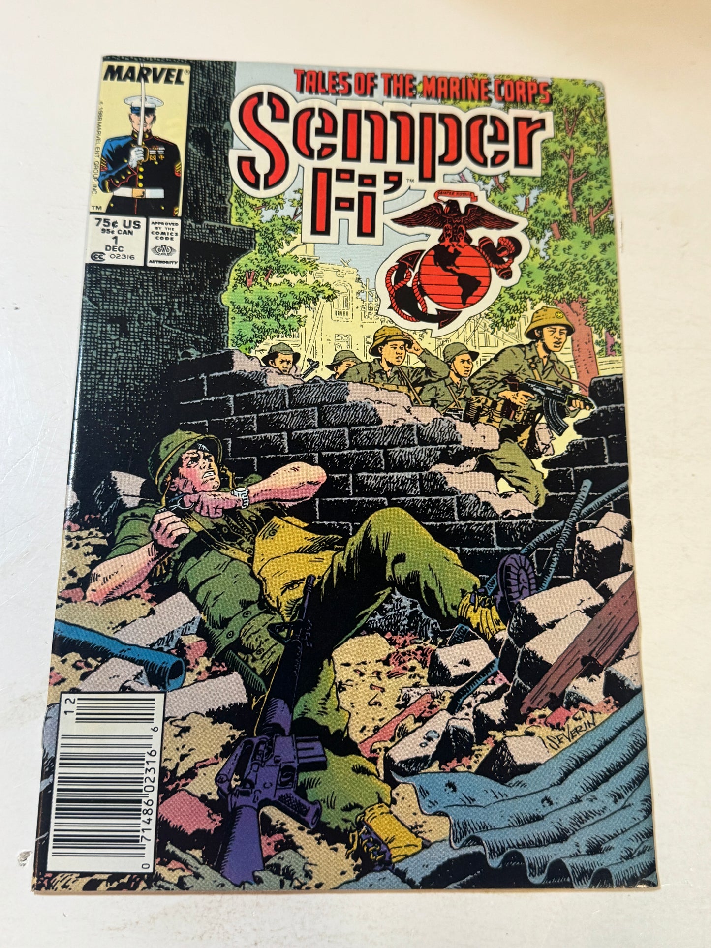 SEMPER-FI #1 NM- NEWSSTAND