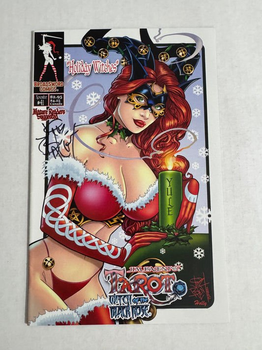 TAROT WITCH OF THE BLACK ROSE #41 FN SIGNED by Jim Balent