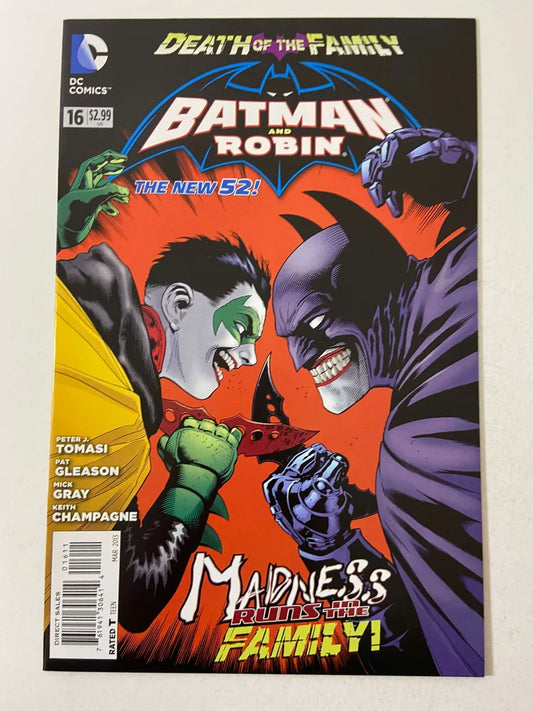 BATMAN & ROBIN #16 Vol 2 NM Patrick Gleason Cover
