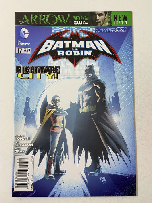 BATMAN & ROBIN #17 Vol 2 NM Patrick Gleason Cover