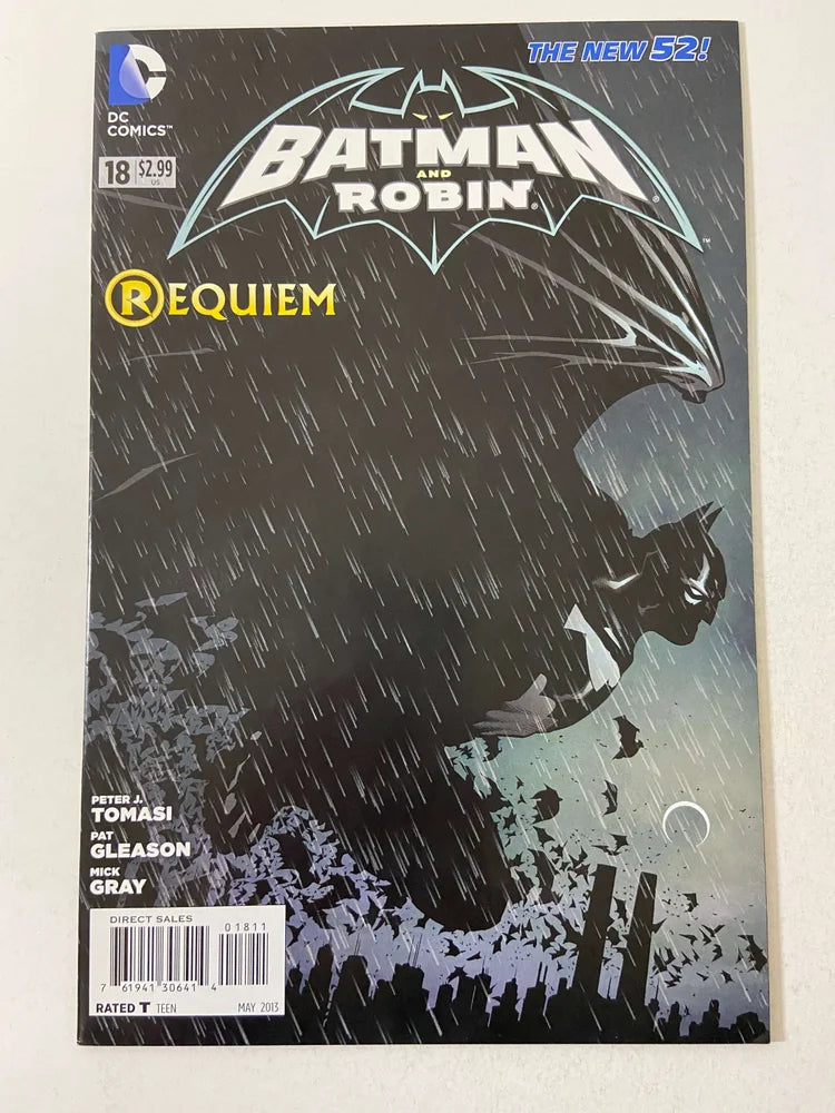BATMAN & ROBIN #18 Vol 2 NM- Patrick Gleason Cover