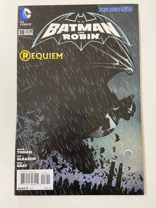 BATMAN & ROBIN #18 Vol 2 NM- Patrick Gleason Cover