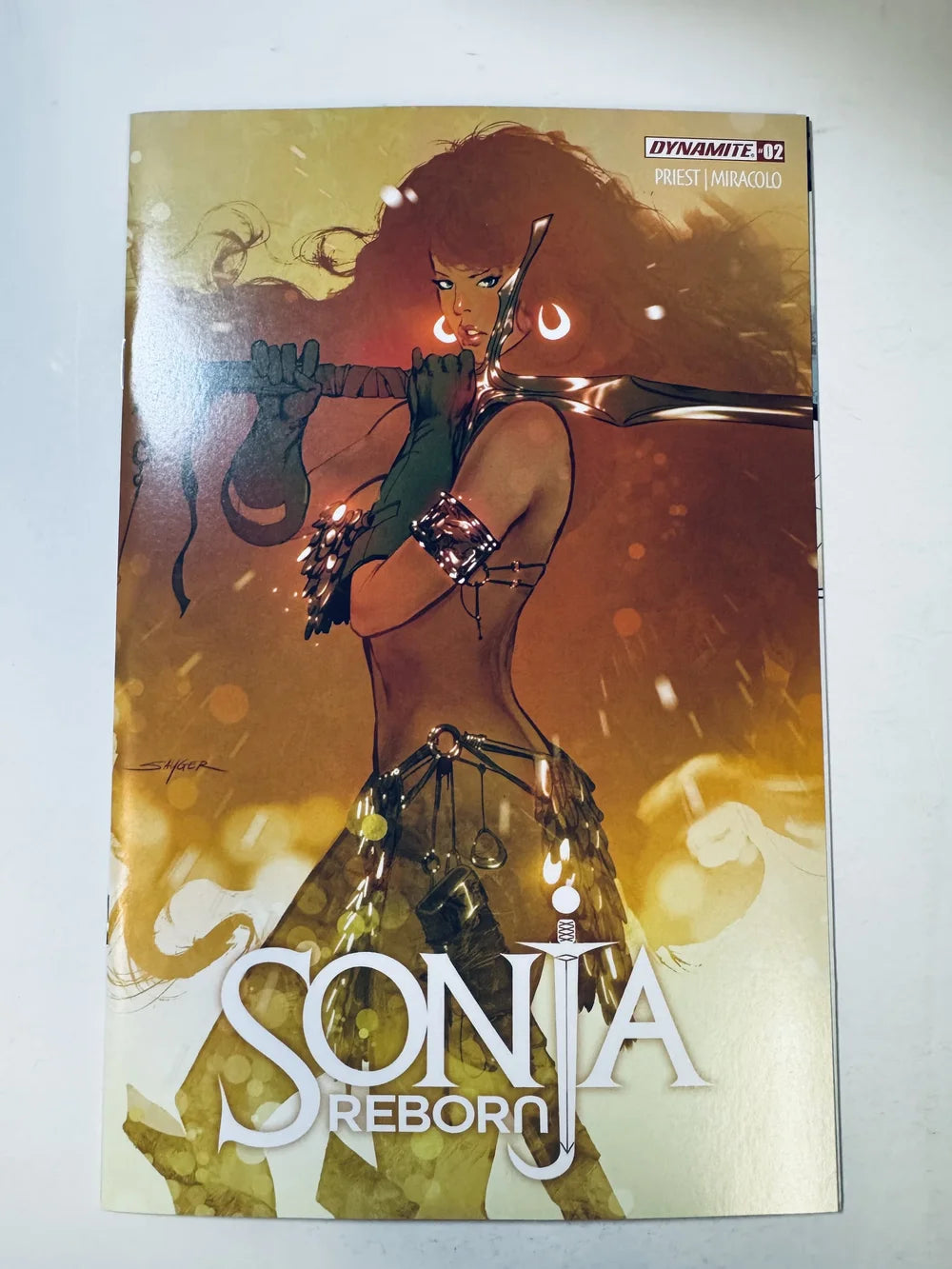 SONJA REBORN #2 NM Stuart Sayger Variant