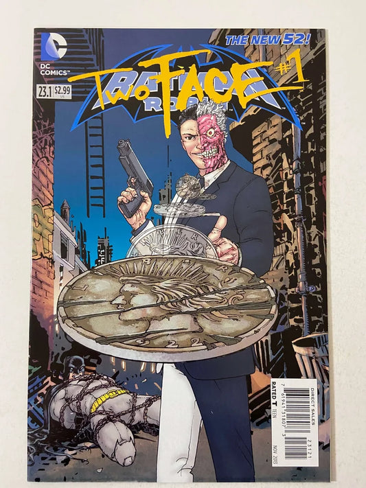 BATMAN & ROBIN #23.1 TWO-FACE #1 Vol 2 NM- Standard Edition