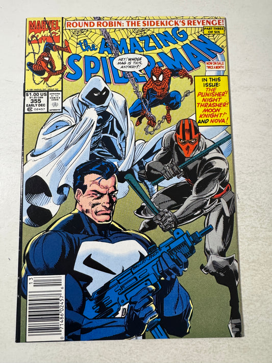 AMAZING SPIDER-MAN #355 VF/NM NEWSSTAND
