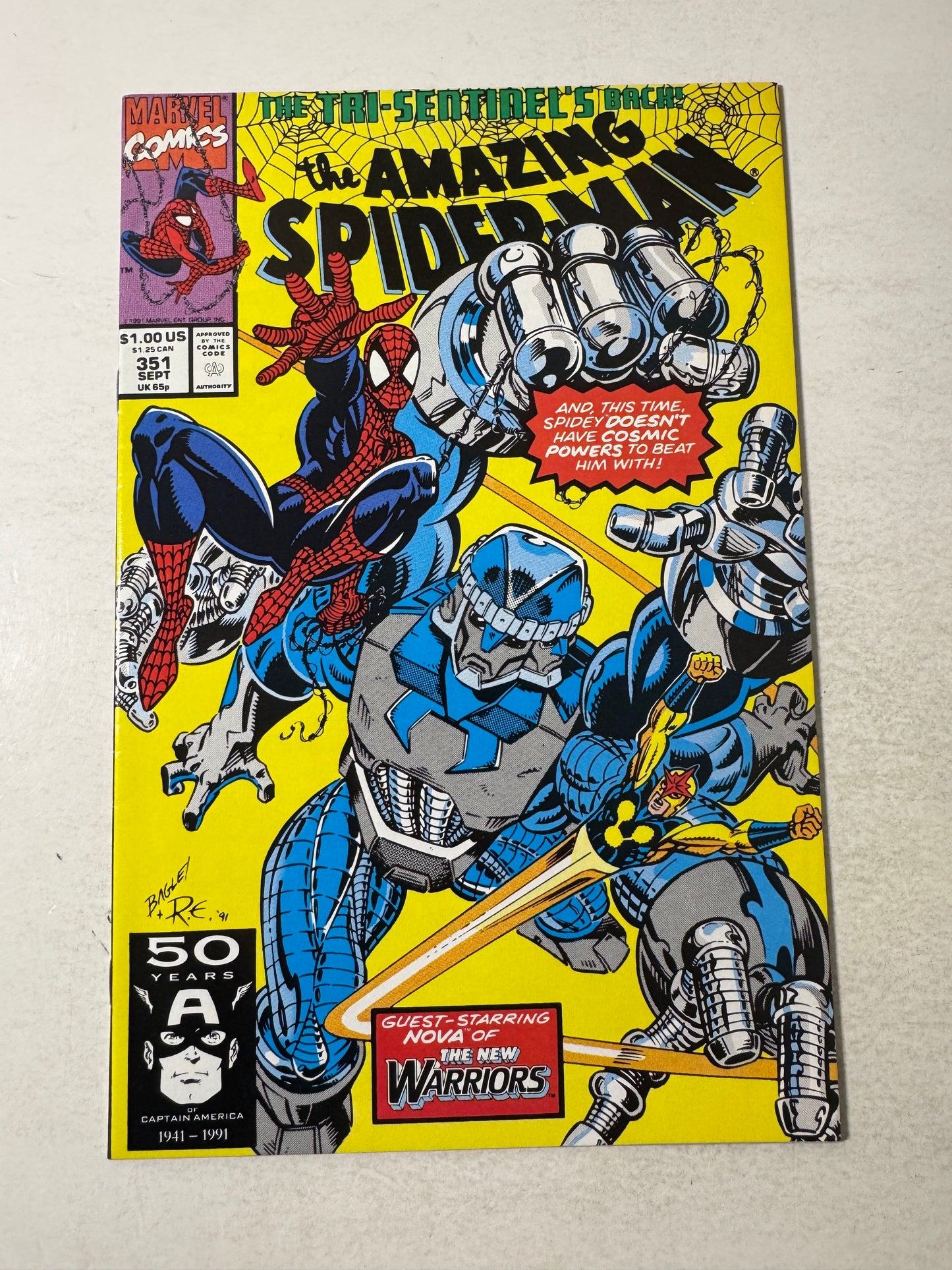 AMAZING SPIDER-MAN #351 VF/NM