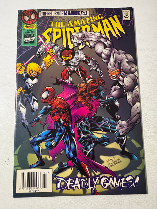 AMAZING SPIDER-MAN #409 NM- NEWSSTAND