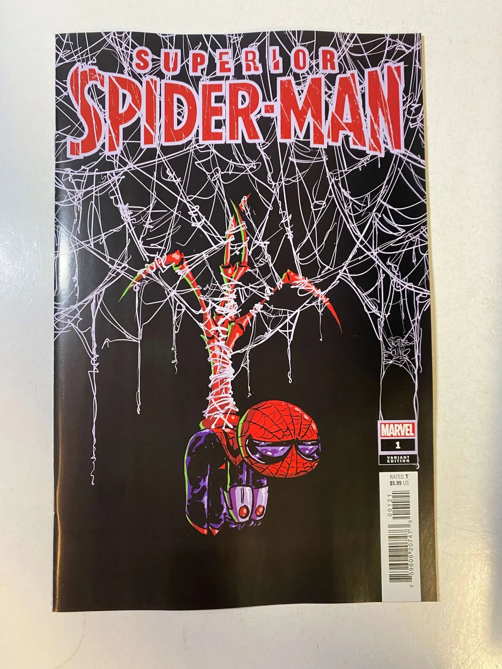 SUPERIOR SPIDER-MAN #1 Vol 3 NM Skottie Young Variant
