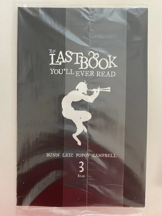 THE LAST BOOK YOU'LL EVER READ #3 NM Leiz Sealed Variant