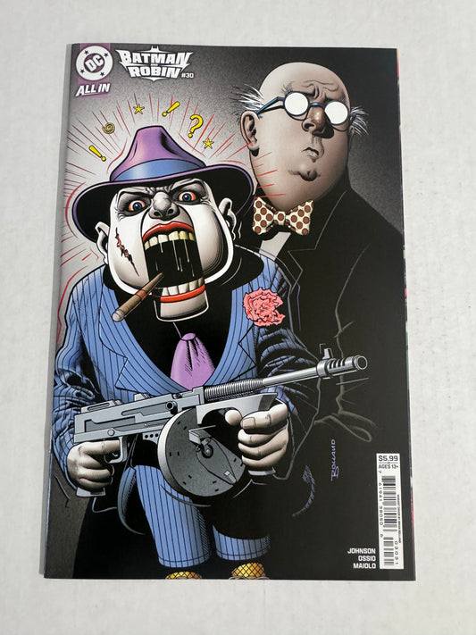 BATMAN & ROBIN #30 NM Brian Bolland Variant