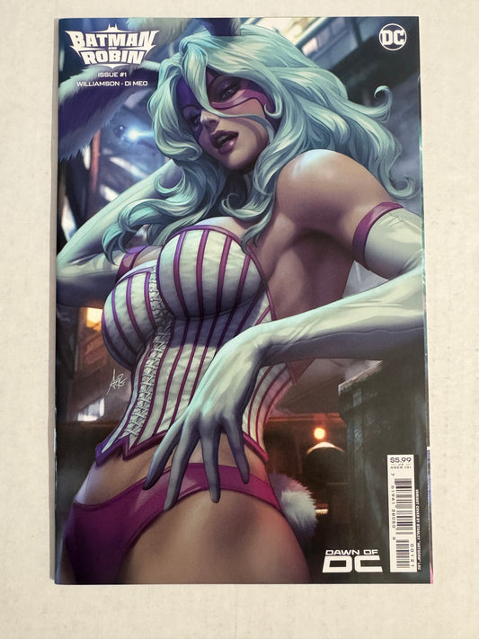 BATMAN & ROBIN #1 Vol 3 NM Artgerm Variant 1ST APPEARANCE