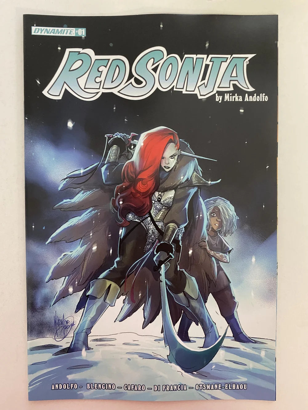 RED SONJA #1 Vol 6 NM 2nd Print Mirka Andolfo Variant  (Dynamite)