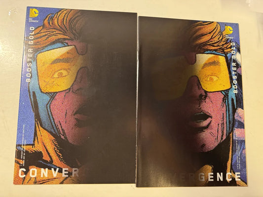 BOOSTER GOLD Convergence #1-2 NM Chip Kidd Variant Set