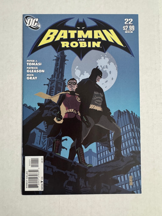 BATMAN & ROBIN #22 NM- 1:10 JG Jones Variant