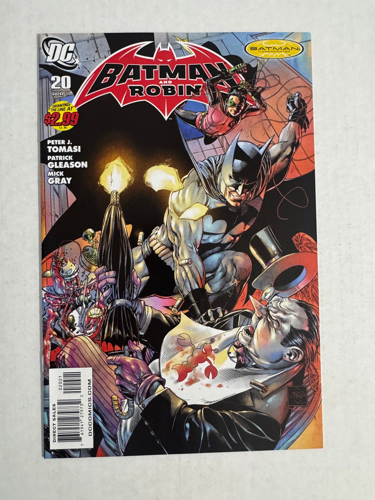 BATMAN & ROBIN #20 NM- 1:10 Ethan Van Sciver Variant