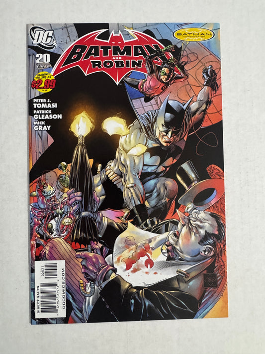 BATMAN & ROBIN #20 NM- 1:10 Ethan Van Sciver Variant