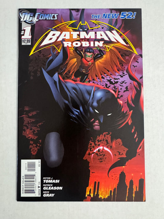 BATMAN & ROBIN #1 Vol 2  Patrick Gleason Cover