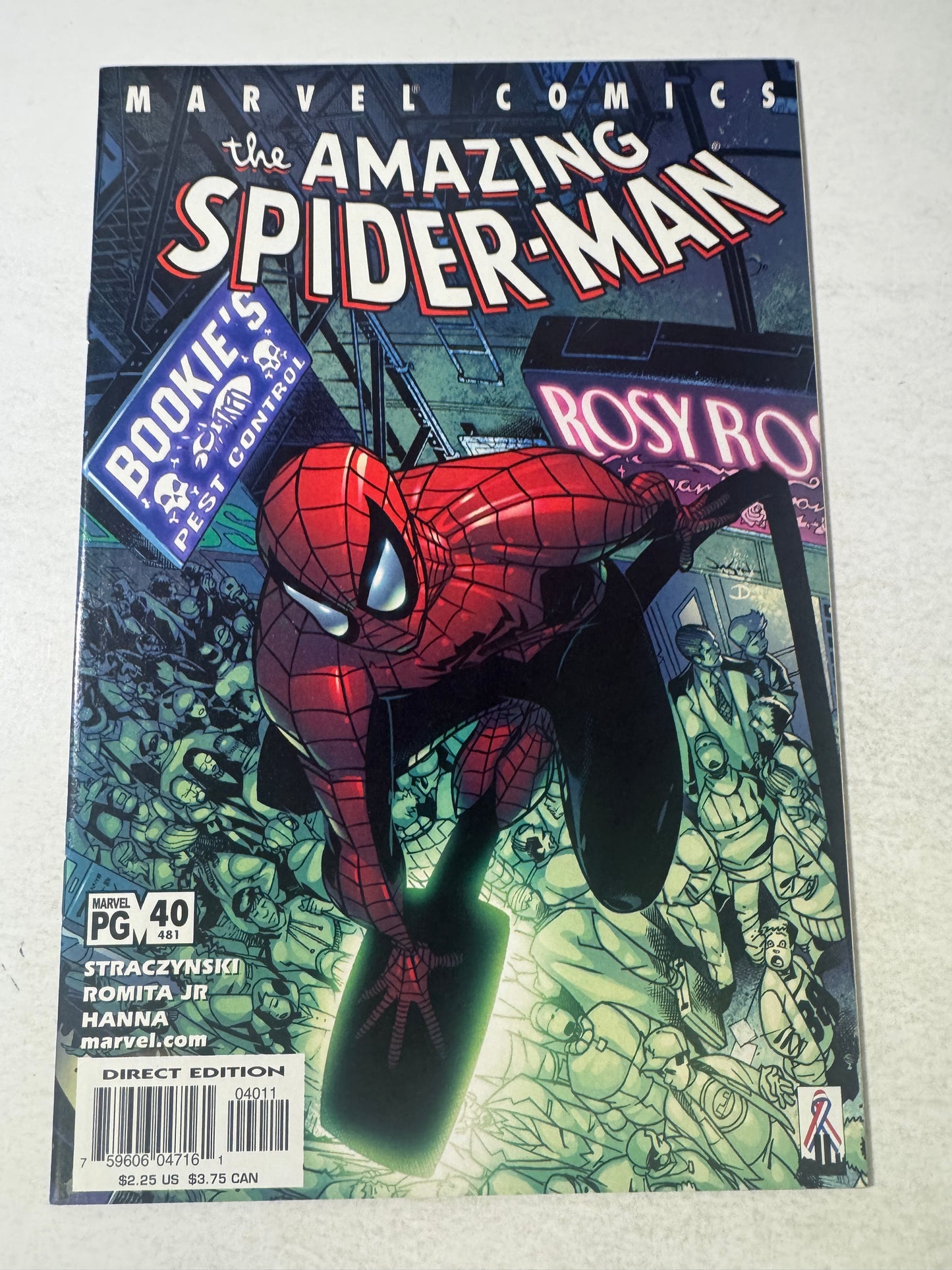 AMAZING SPIDER-MAN #40 Vol 2 NM