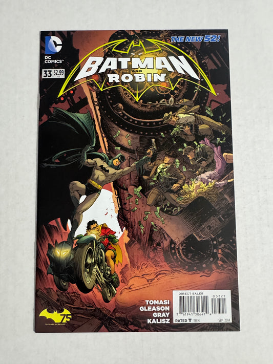 BATMAN & ROBIN #33 Vol 2 Mike Kaluta 75th Anniversary Variant