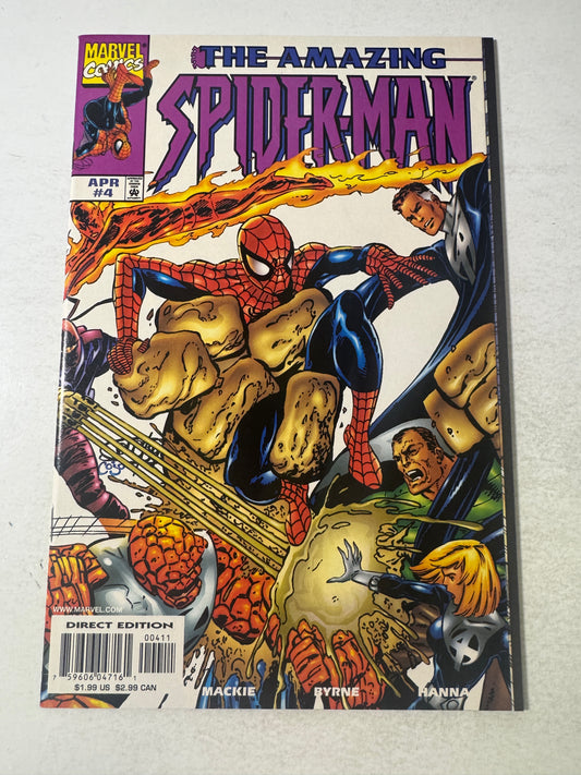 AMAZING SPIDER-MAN #4 Vol 2 NM John Byrne Cover