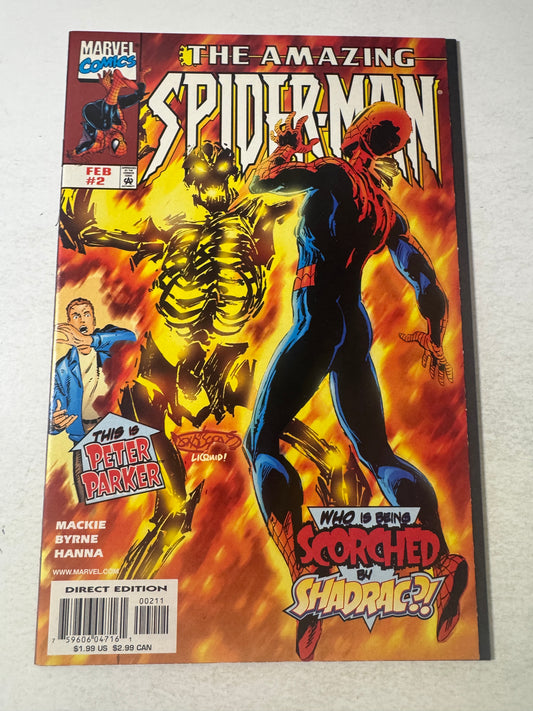 AMAZING SPIDER-MAN #2 Vol 2 NM John Byrne Cover 1ST APPEARANCE