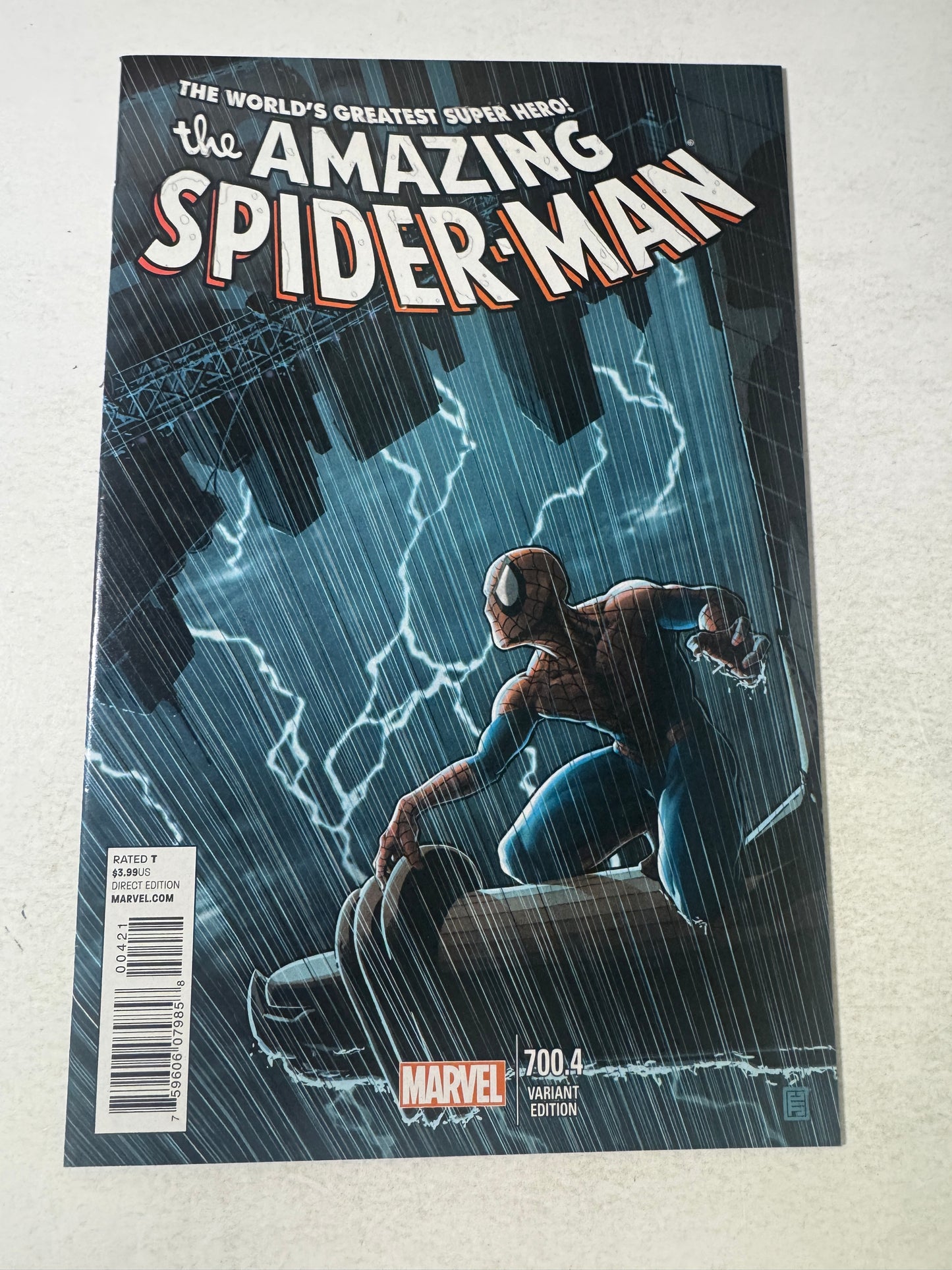 AMAZING SPIDER-MAN #700.4 NM- Jonathan Tyler Christopher Variant