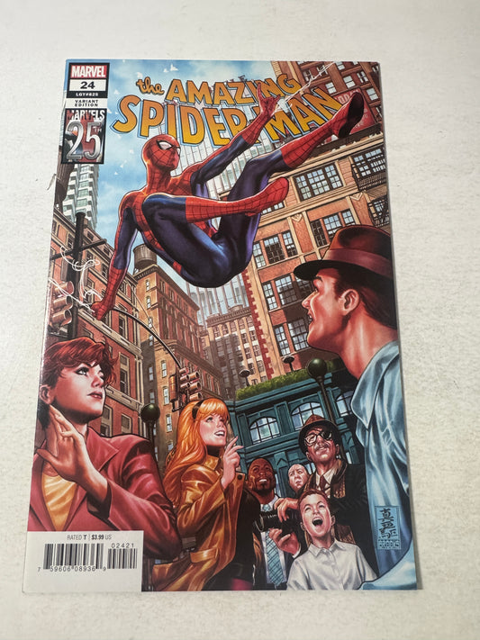 AMAZING SPIDER-MAN #24 Vol 5 NM Mark Brooks Variant