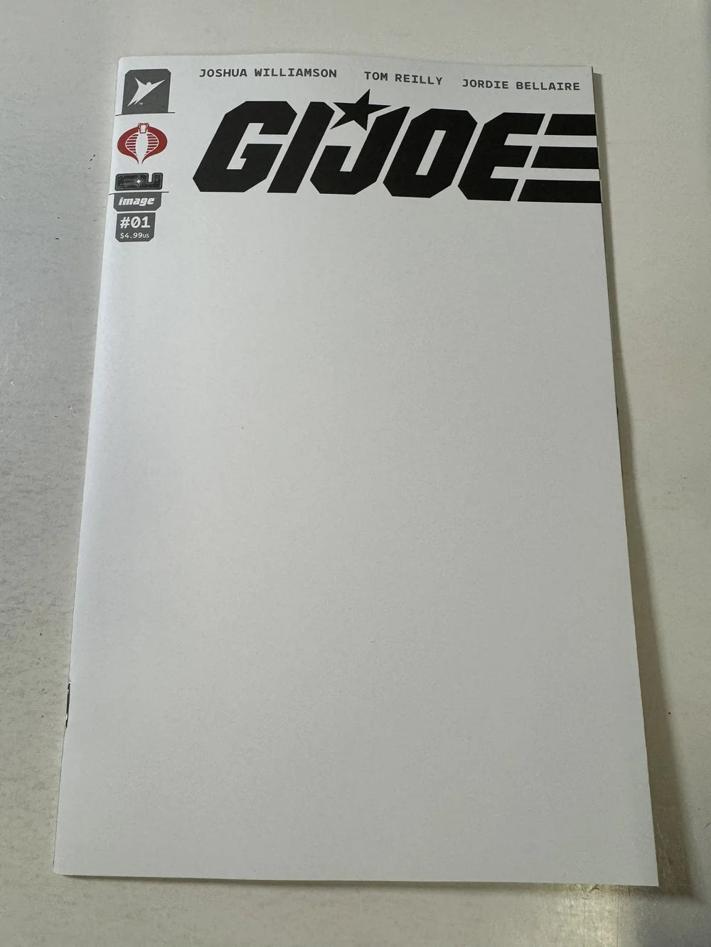 GI JOE #1 NM Cobra Blank Variant 1ST APPEARANCE