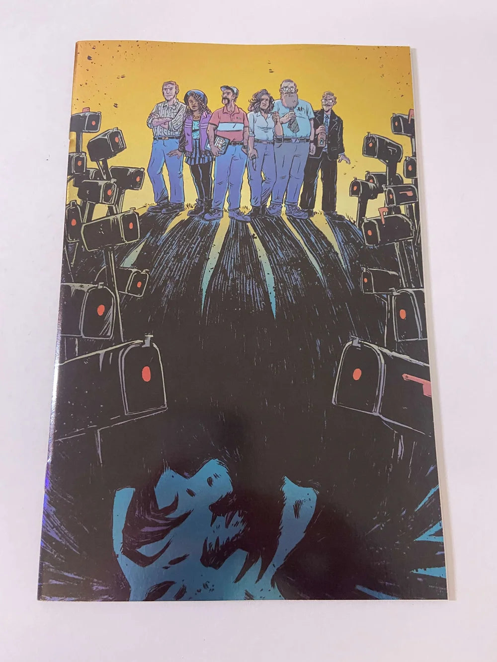 DOOR TO DOOR NIGHT BY NIGHT #1 NM LCSD Virgin Foil Variant