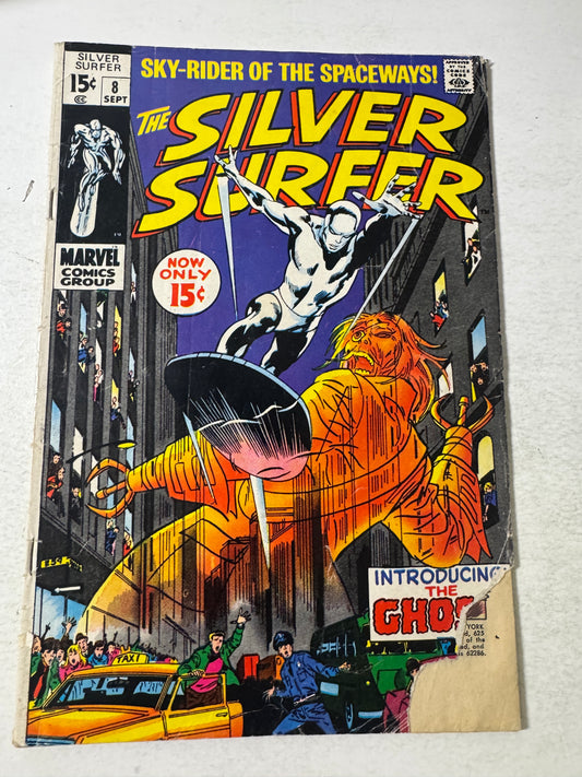 SILVER SURFER #8 GD+