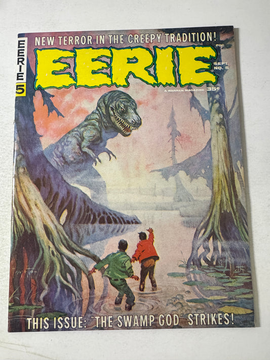 EERIE #5 VF/NM Frank Frazetta Cover