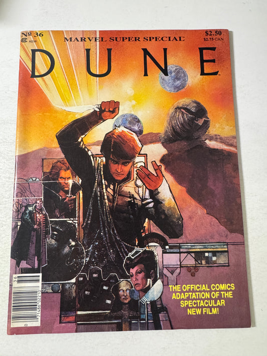 MARVEL SUPER SPECIAL #36 VF/NM Bill Sienkiewicz Cover DUNE