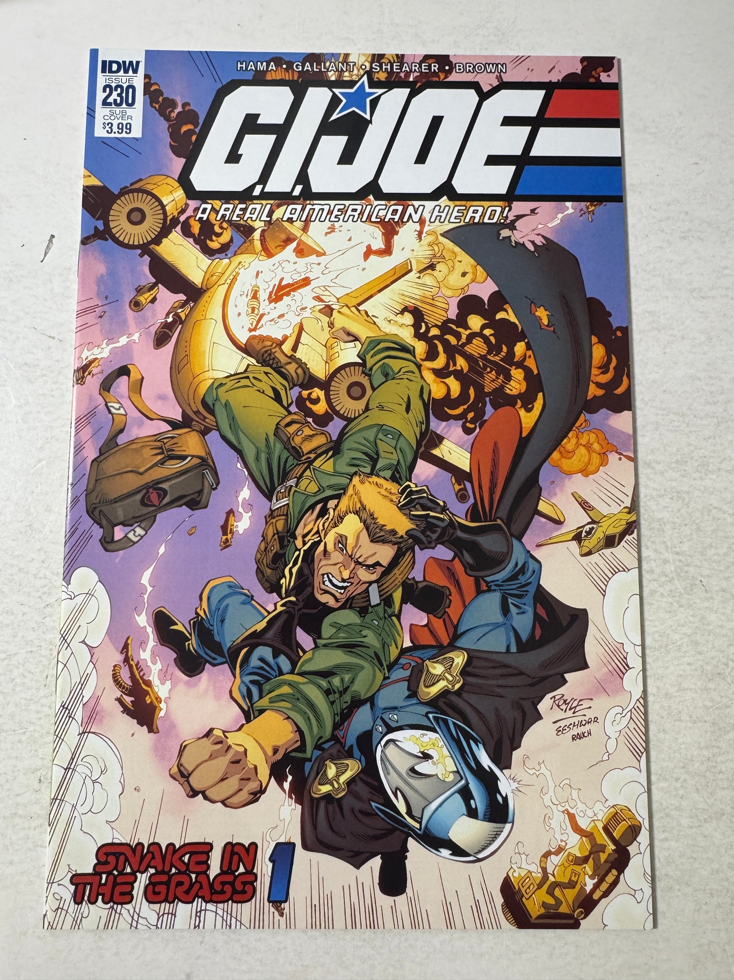 GI JOE A Real American Hero #230 NM SUB John Royle Variant