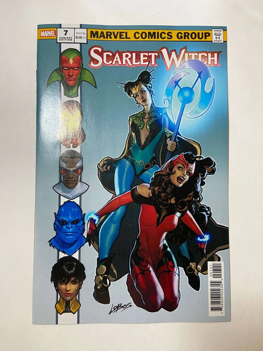 SCARLET WITCH #7 Vol 3 NM Villalobos Variant