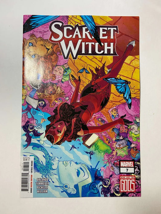 SCARLET WITCH #7 Vol 3 NM Russell Dauterman Cover