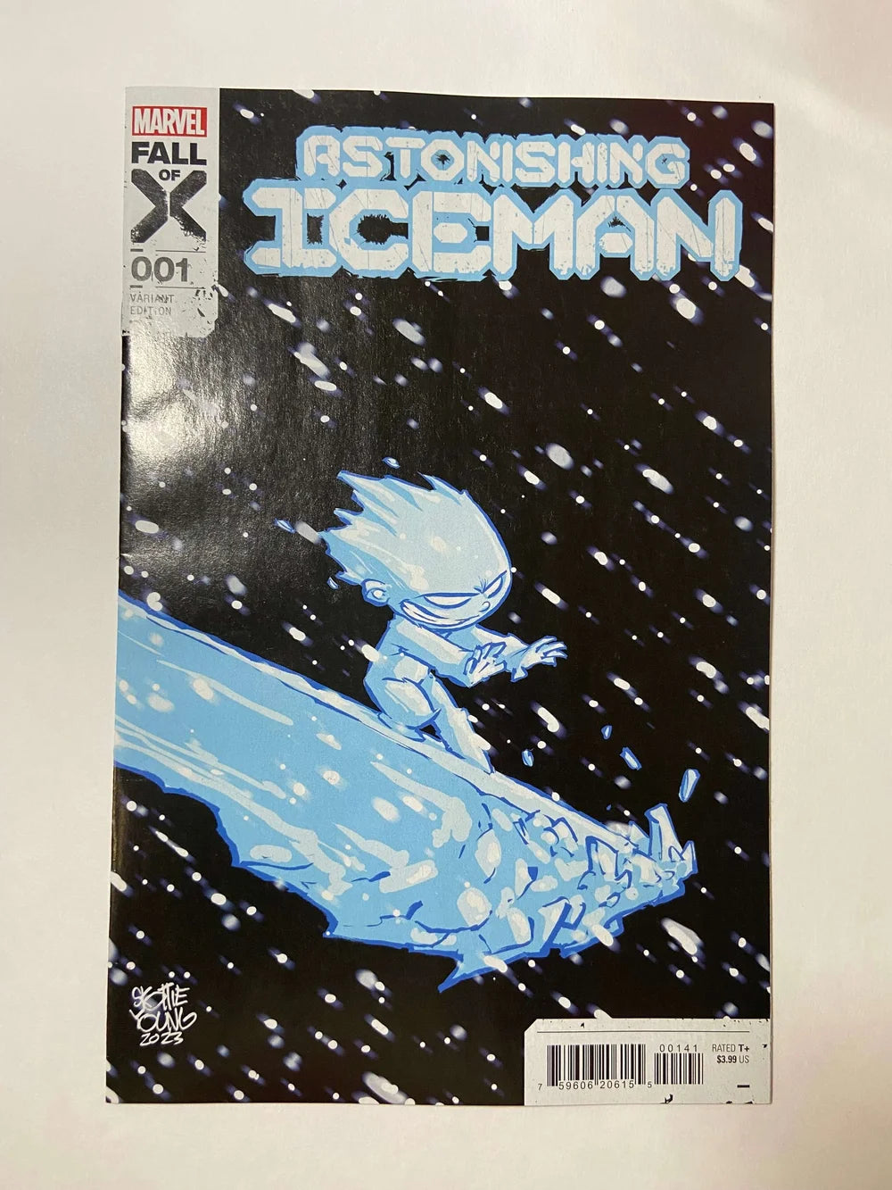 ASTONISHING ICEMAN #1 NM Skottie Young Variant