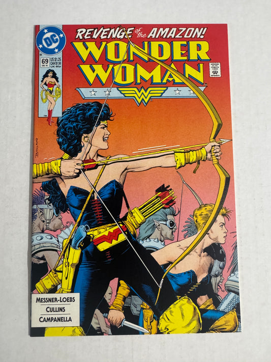 WONDER WOMAN #69 Vol 2 NM- Brian Bolland Cover