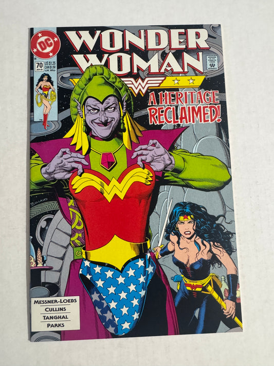 WONDER WOMAN #70 Vol 2 NM Brian Bolland Cover