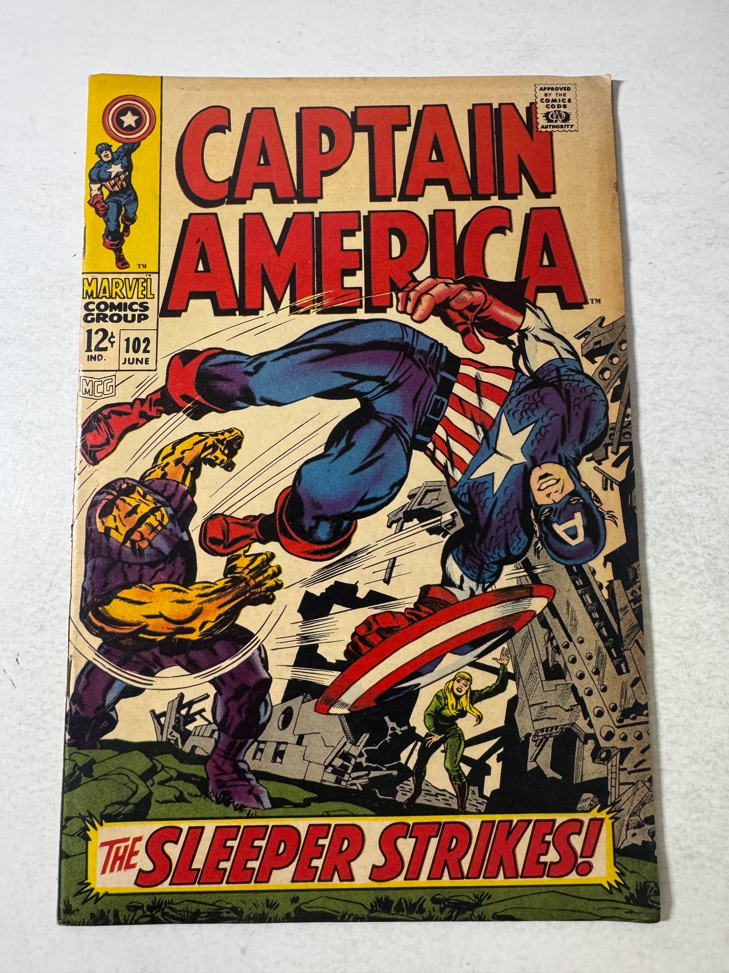 CAPTAIN AMERICA #102 FN-