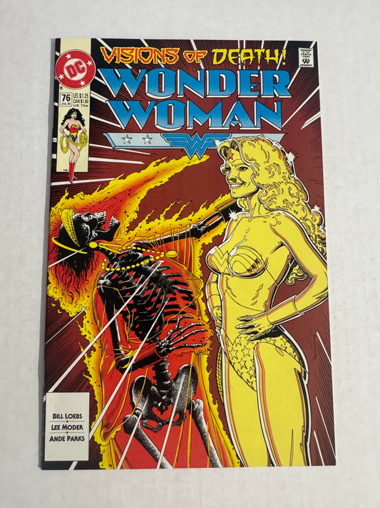 WONDER WOMAN #76 Vol 2 NM- Brian Bolland Cover