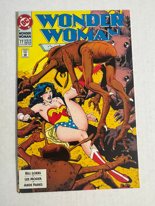 WONDER WOMAN #77 Vol 2 NM- Brian Bolland Cover